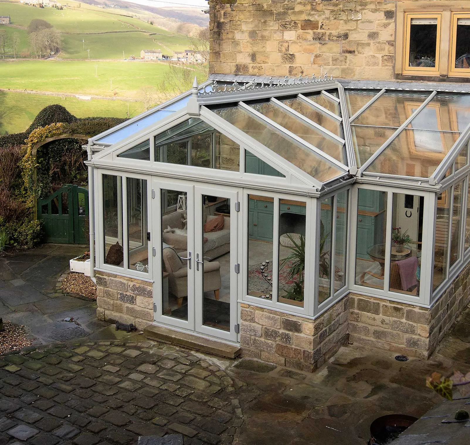 Double Hipped conservatory UK